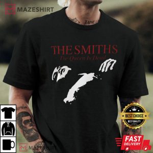 The Smiths The Queen Is Dead Rock Band Vintage T Shirt 3
