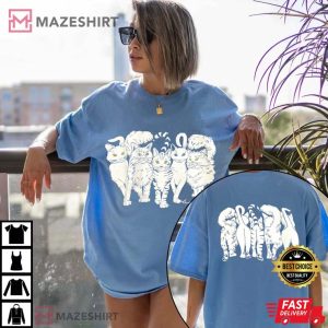 Cats Linda Lori Heads And Tails Lover Cats Gift T-Shirt