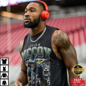 Lesean McCoy Miles Sanders Gift For Fan T-Shirt