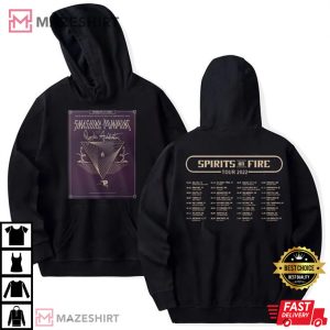 Vintage The Smashing Pumpkins Spirits On Fire Tour 2022 T Shirt 1