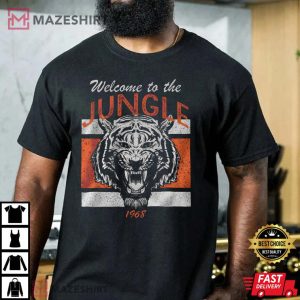Welcome to the Jungle White Bengal 1968 Sports Vintage Nati F 4