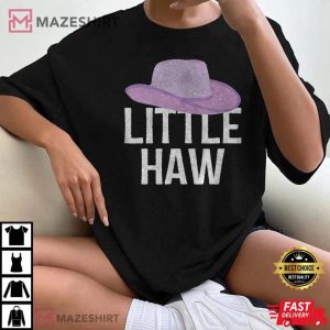 Little Haw Cowgirl Hat Gift For Fan T-Shirt