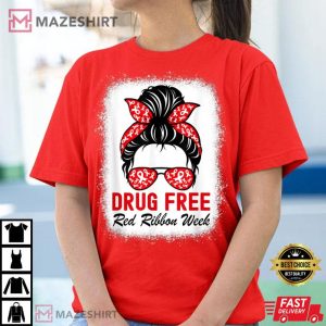 Drug Free Red Ribbon Week T-Shirt