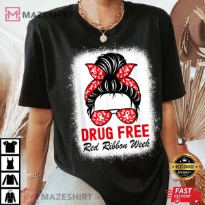 Drug Free Red Ribbon Week T-Shirt