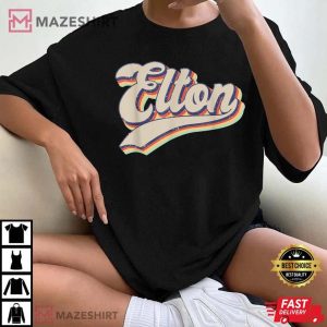 Elton Retro Vintage Name Personalized Gift Women Men 4