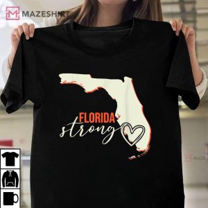 Florida Strong Support With Heart Men Women Apparel 1