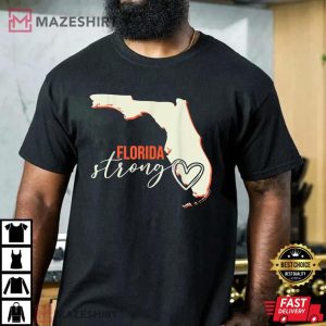 Florida Strong Support With Heart Men Women Apparel 4