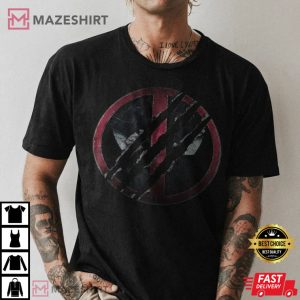 Wolverine Deadpool 3 Logo T Shirt 1