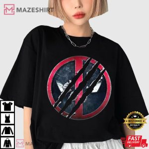 Wolverine Deadpool 3 Logo T Shirt 2