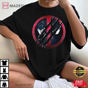 Wolverine Deadpool 3 Logo T Shirt 4