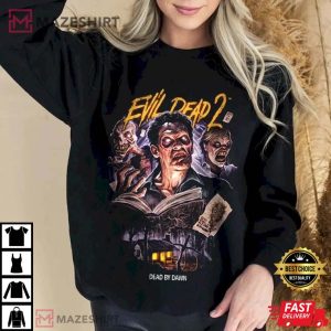 Evil Dead 2 Crack A Book T Shirt 2
