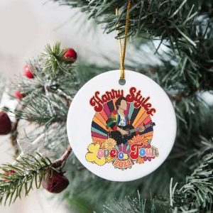 Celebrity Ornament Harry Styles Love On Tour Music Ornaments 1