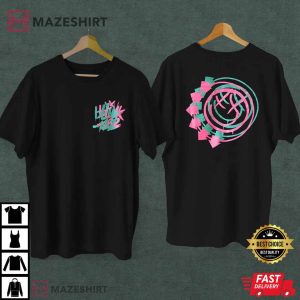 Blink 182 Double Six Arrow Smiley T-Shirt
