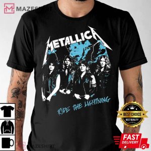 Metallica Ride The Lightning T Shirt 1