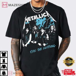 Metallica Ride The Lightning T Shirt 2