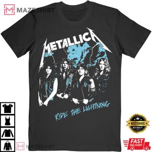 Metallica Ride The Lightning T Shirt 4
