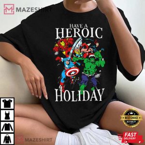 Avengers Christmas Gift For Fan T Shirt 3