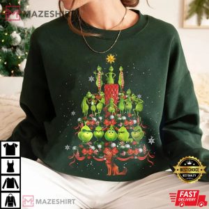 Happy Holiday Grinch Christmas T Shirt 2