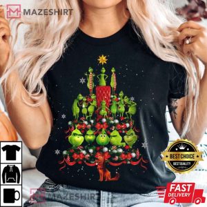 Happy Holiday Grinch Christmas T Shirt 4