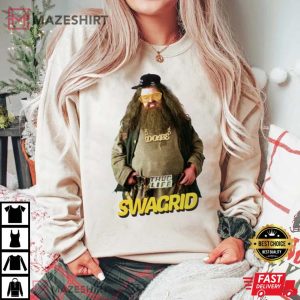 Robbie Coltrane RIP Swagrid Hagrid T Shirt 1