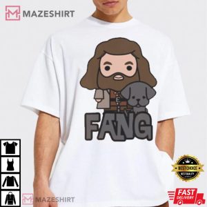 Robbie Coltrane RIP 1950 2022 Hagrid and Fang Dog Memories T Sh 4