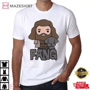 Robbie Coltrane RIP 1950 2022 Hagrid and Fang Dog Memories T Sh