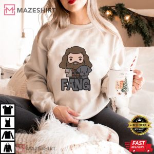 Robbie Coltrane RIP 1950 2022 Hagrid and Fang Dog Memories T Shir 1