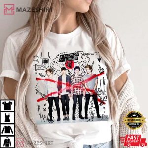 5SOS 5 Seconds of Summer Band Members Rock Music Fan Gift 2022 Tour T-Shirt 5SOS 5 Seconds of Summer Band Members Rock Music Fan Gift 2022 Tour T-Shirt