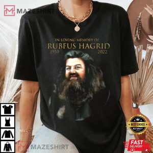 Robbie Coltrane RIP 1950 2022 Swagrid Hagrid T Shirt 4