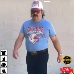 Houston Oilers Football Fan Merch Vintage Unisex T-Shirt