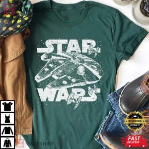 Star Wars Millennium Falcon T Shirt 1