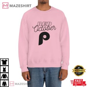Philadelphia Phillies Red October T Shirt 4