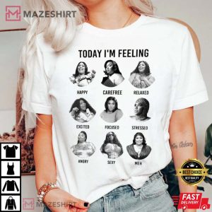 Lizzo Today Im Feeling Emotions 2022 Tour Funny Gift For Fan 3