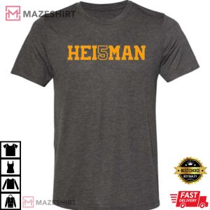 Tennessee Volunteers HEI5MAN Football Unisex T Shirt 2