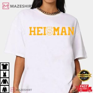 Tennessee Volunteers HEI5MAN Football Unisex T Shirt 3