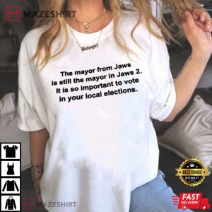 The Mayor From Jaws Trending Unisex T Shirt 4