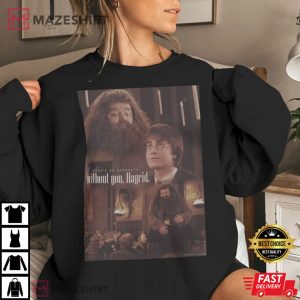 Memorial Hagrid Wizard Robbie Coltrane T Shirt 3