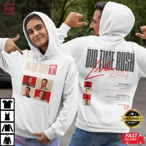Big Time Rush 2021 Live Concert Logo And Members Music Band Gift For Fans T Shirt 1