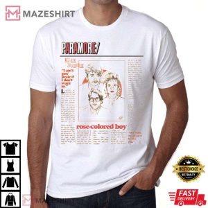 Paramore Rock Band Gift For Fan T Shirt 3