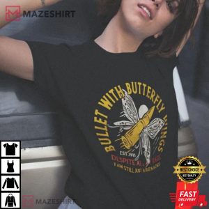 Smashing Pumpkins Bullet With Butterfly Wings T Shirt 2