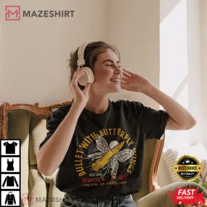 Smashing Pumpkins Bullet With Butterfly Wings T Shirt 4