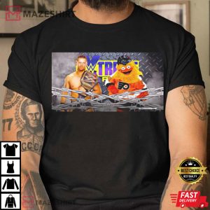 The Miz Shoots On Flyers Mascot Gritty At Wwe Extreme Rules T Shirt 2