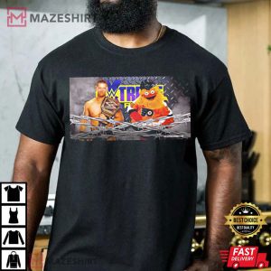 The Miz Shoots On Flyers Mascot Gritty At Wwe Extreme Rules T Shirt 4