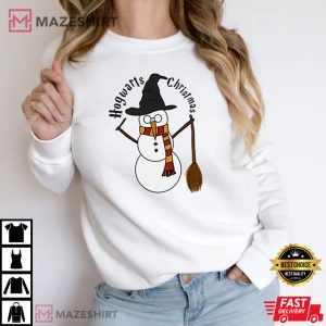 Magical Snowman For Christmas T Shirt 1