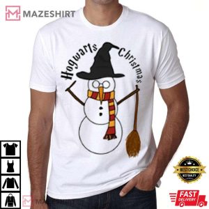Magical Snowman For Christmas T Shirt 4