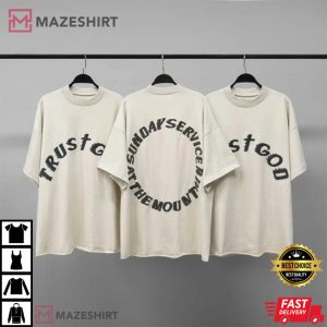 Dane Jackson Merch Kanye West Trust God T Shirt 2