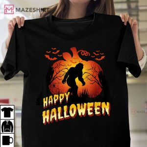 A Bigfoot Halloween T Shirt 4