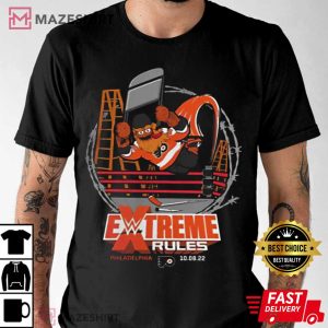 Gritty Wwe Extreme Rules Gift For Fan T Shirt 1