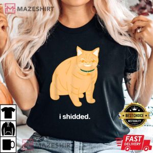 Funny Cat I Shidded T Shirt 4