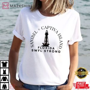 Sanibel Captiva Island FL SWFL Strong Donation T Shirt 1